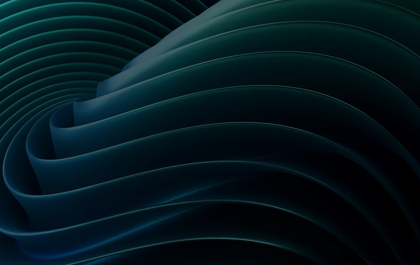 Abstract blue and green pattern