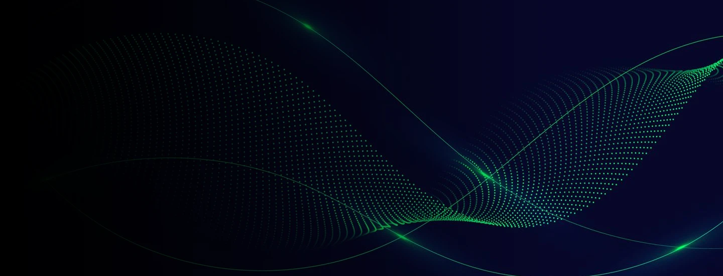 blue curves on green screen