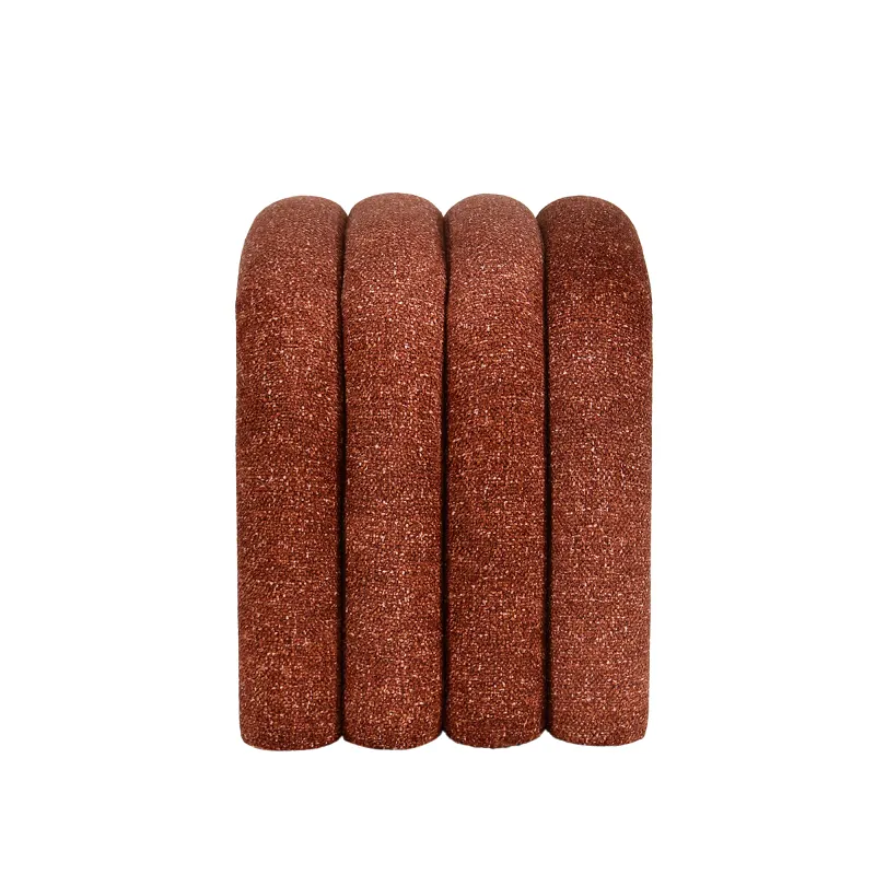 Arc Rust Orange Ottoman