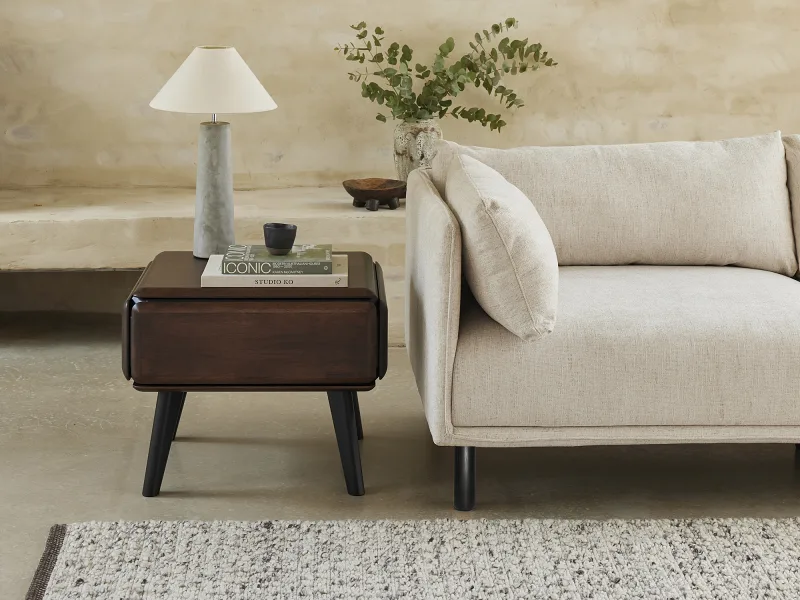 Coco Three Seater Sofa | Couch | Beige