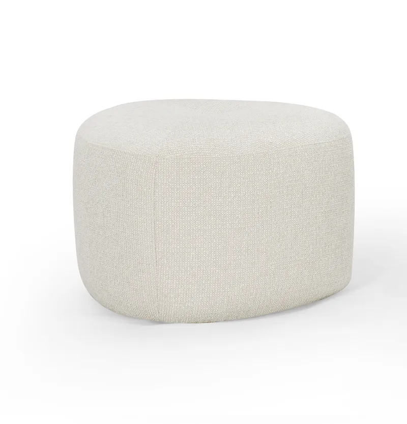 Bean Ottoman | Beige
