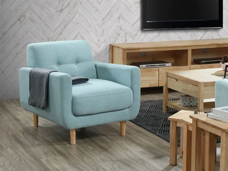 Bella Armchair | Occasional Chair | Aquamarine
