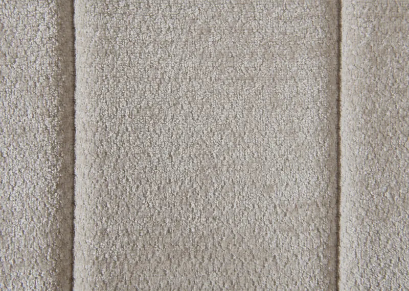 Cannes King Single Upholstered Headboard | Beige