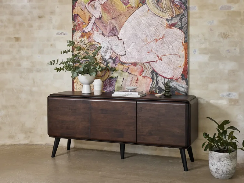 Casa Hardwood Sideboard Buffet | Arabica Walnut | 1800mm