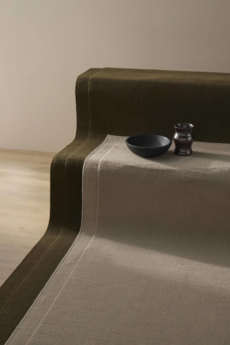Cassio Fog Wool Rug | 3m X 4m