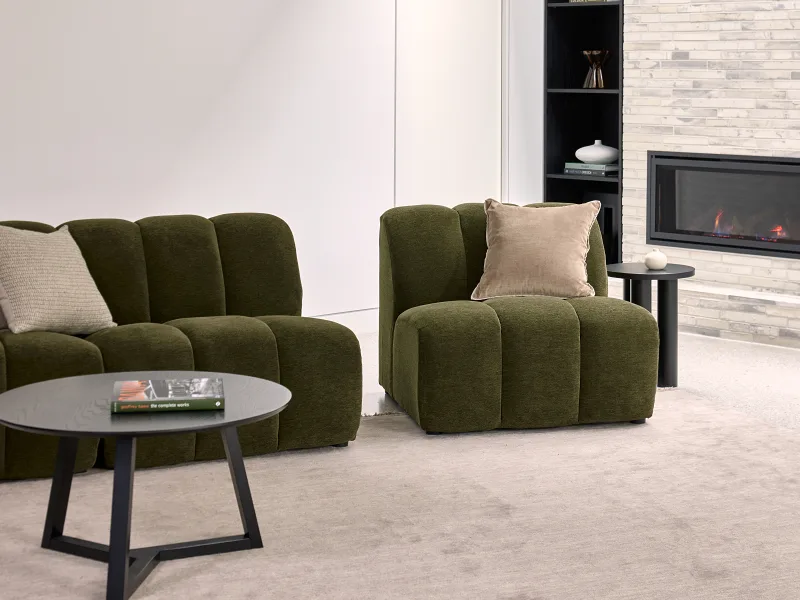 Cloud-9 Green Modular Armless Piece