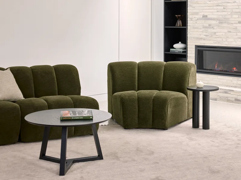 Cloud-9 Green Modular Corner Piece