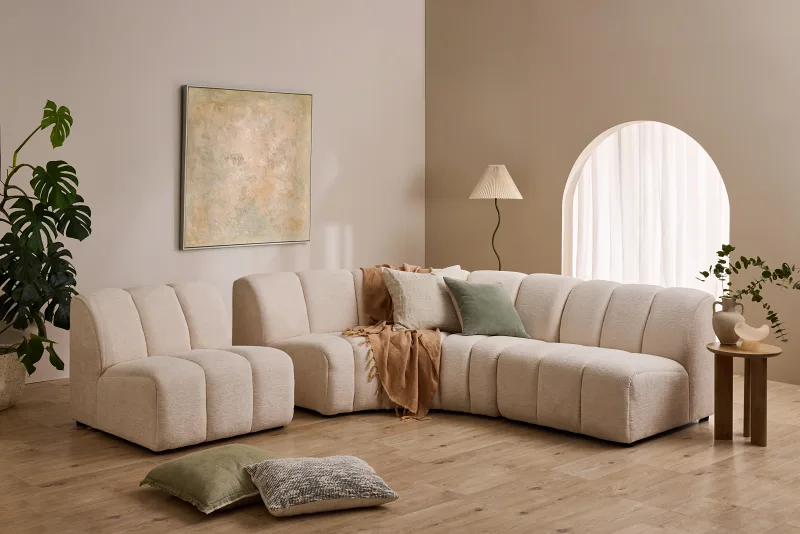 Cloud-9 White Sectional Sofa | Modular Couch