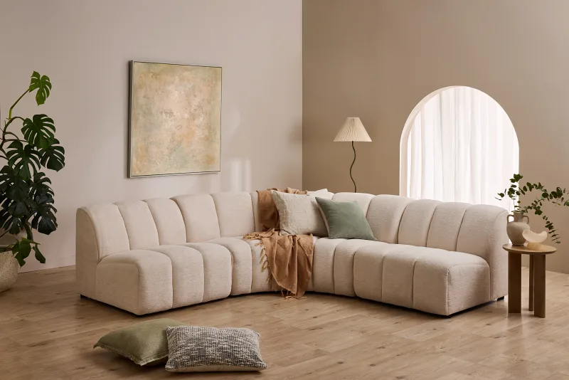 Cloud-9 White Sectional Sofa | Modular Couch