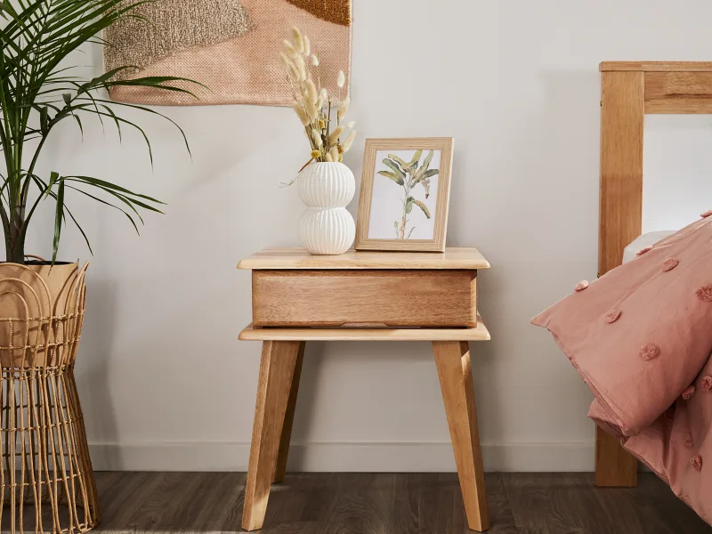 Coco 7PCE Kids Single Bedroom Suite | White & Natural