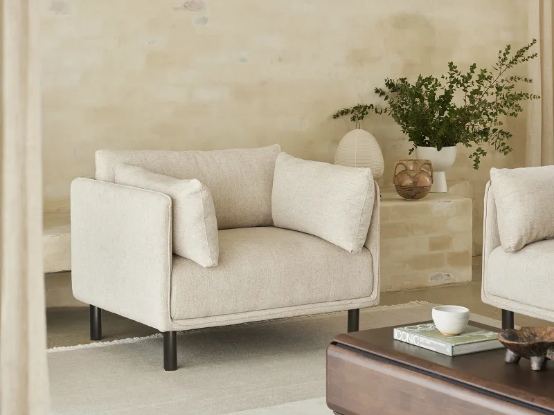 Coco Armchair | Occasional Chair | Beige