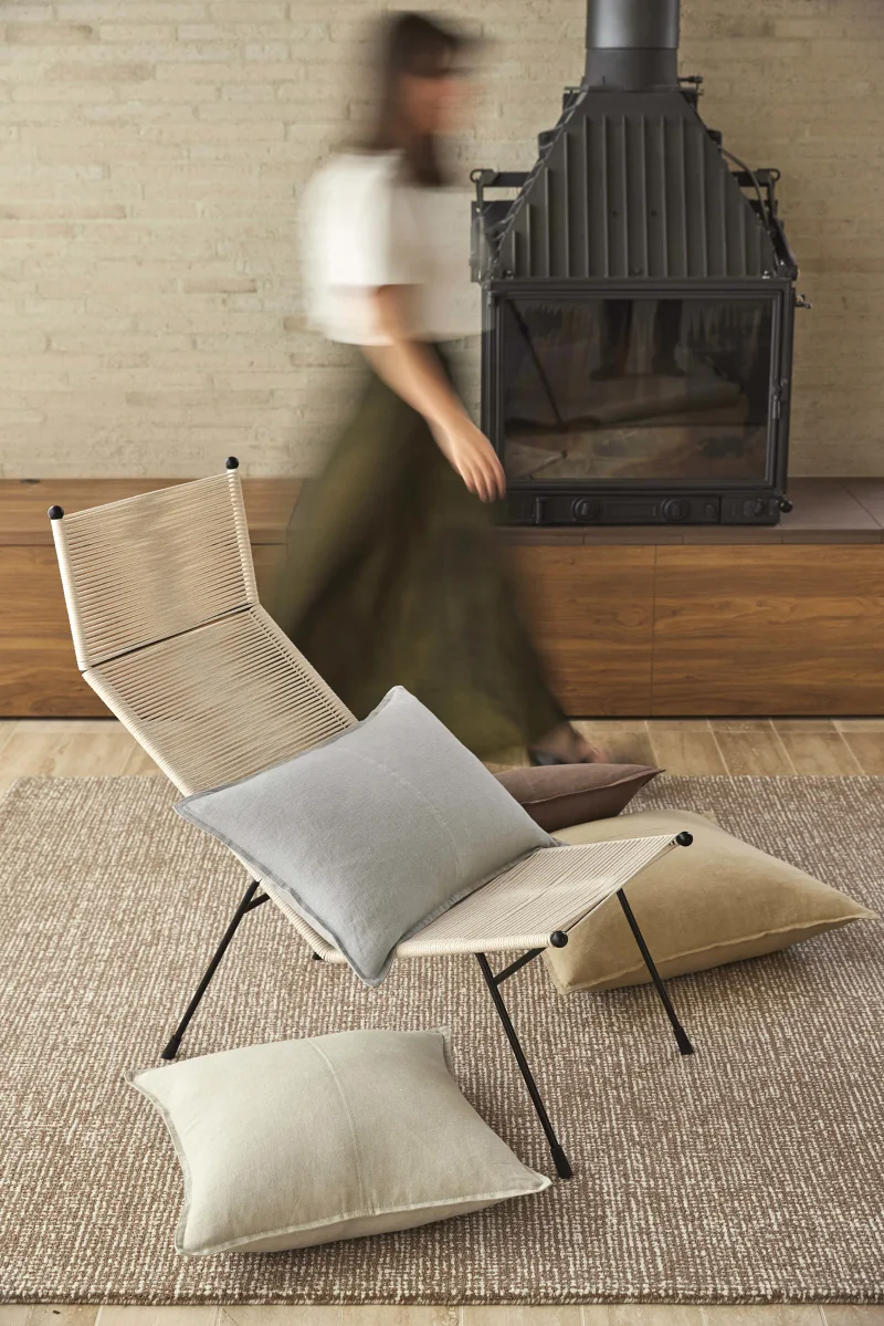 Como Oatmeal Cushion | 50cm x 50cm