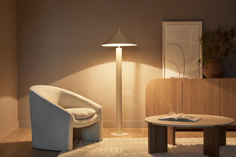 Conrad Floor Lamp | Cloud | 150cm