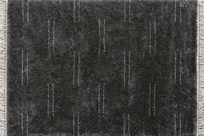Enrica Pattern Area Rug | Charcoal