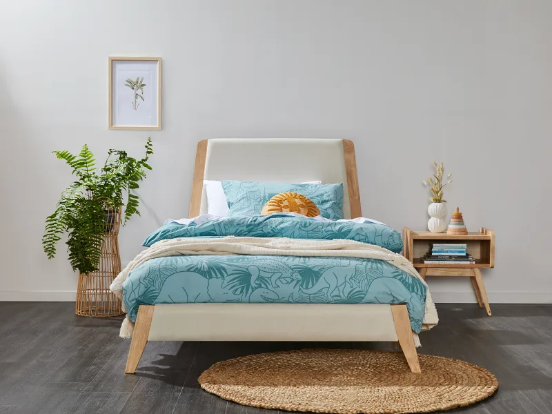 Finn 2PCE King Single Kids Bedroom Package | Bed & Mattress