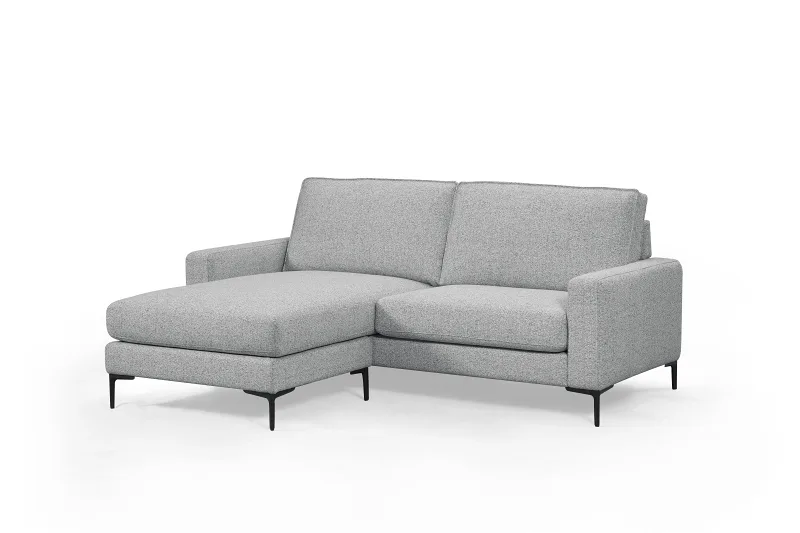 Franki Grey Sofa With Interchangeable Chaise 