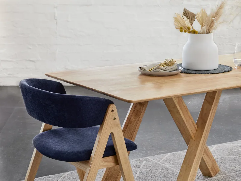 Gaudi Hardwood Dining Table | Natural