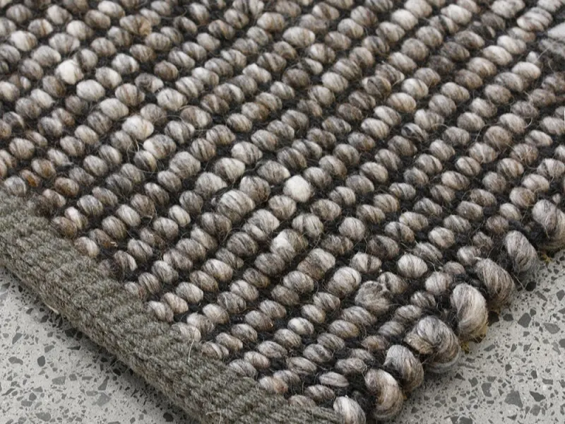 Hayden Woven Area Rug | Chocolate