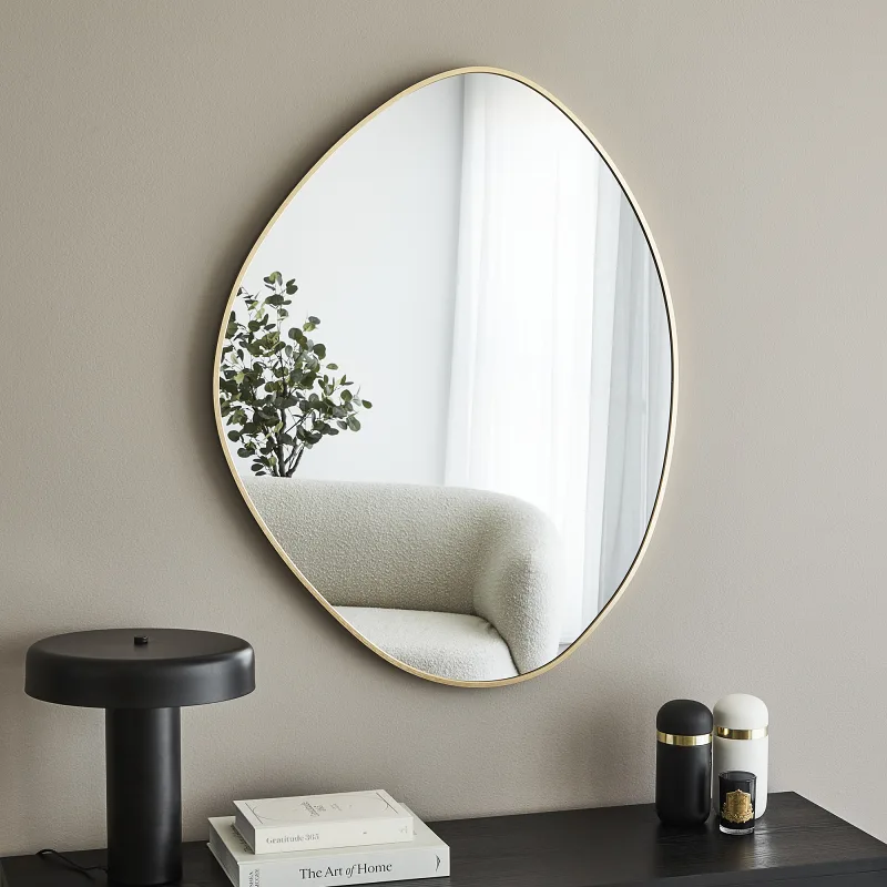 Kai Pebble Gold Mirror | 70 x 90cm