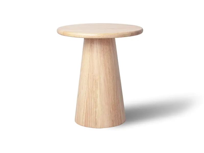 Manor 2PCE Hardwood Round Coffee & Side Table | Natural
