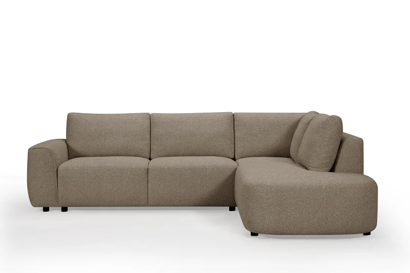 Melbourne Corner Chaise Lounge | Toffee Beige | Right