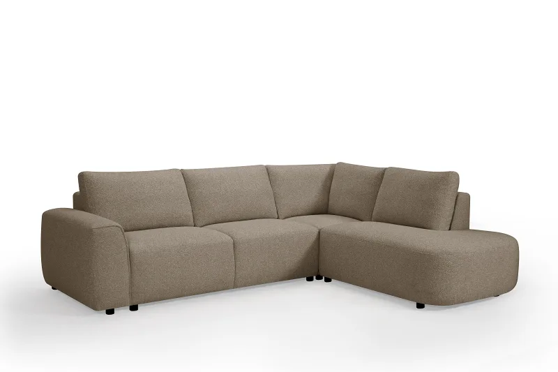 Melbourne Corner Chaise Lounge | Toffee Beige | Right