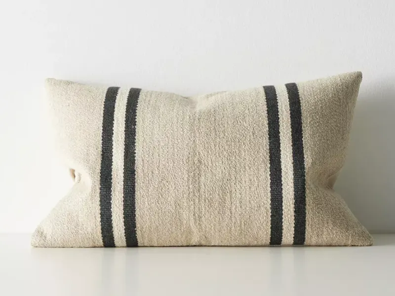 Mila Oyster Lumbar Cushion | 40cm x 60cm