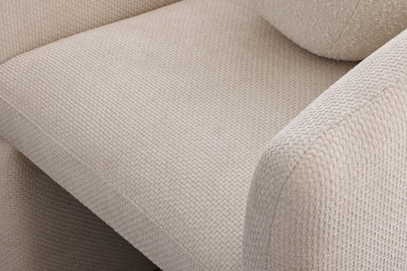 Monet Occasional Chair | Beige Fabric in a Modern living room
