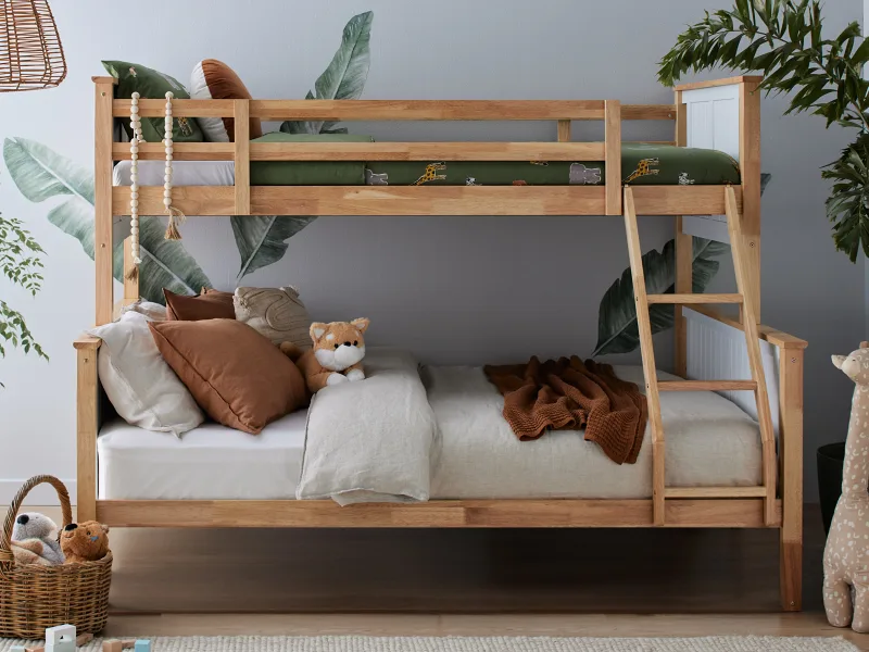 Myer Triple Bunk Bed Buddy Package | Bunk Bed & Mattresses