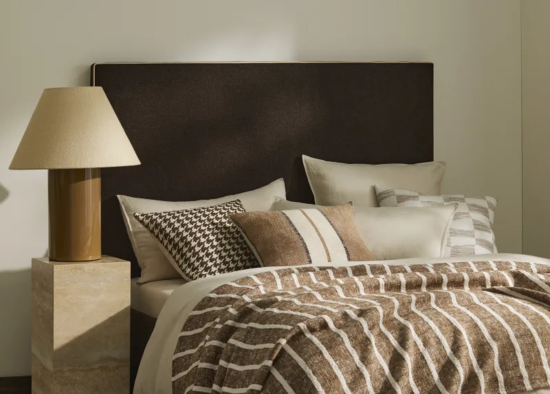 Ottavio Cocoa Cushion | 50cm x 50cm