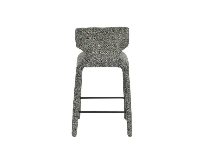 Paris Boucle Counter Stool | Sage Green Fabric