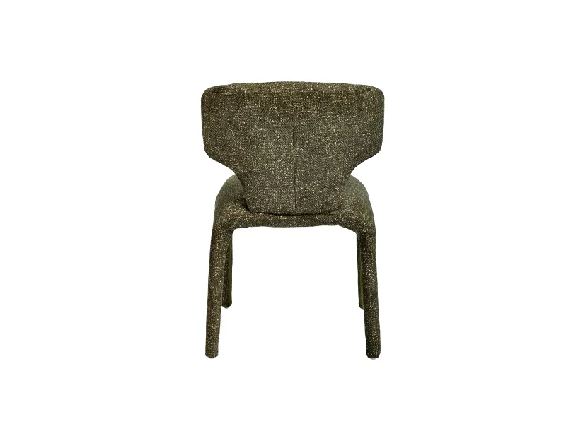 Paris Fabric Dining Chair | Olive Green