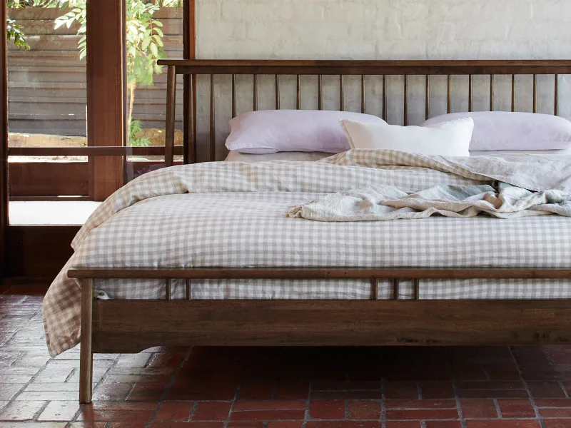 Rome 5PCE King Bedroom Package | Rustic Walnut