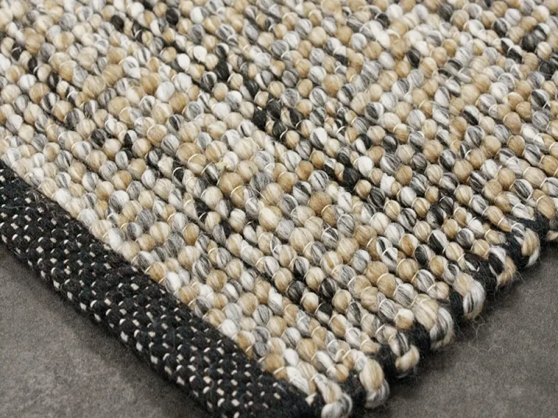 Shetland Woven Area Rug | Beige