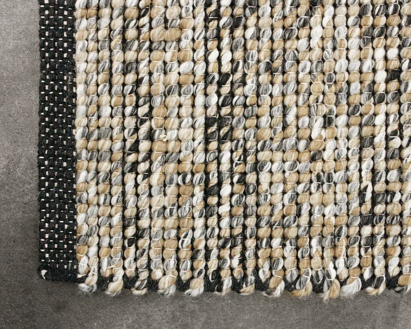 Shetland Woven Area Rug | Beige