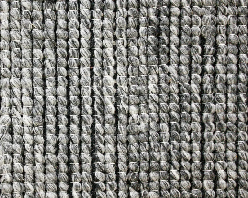 Shetland Woven Area Rug | Grey 