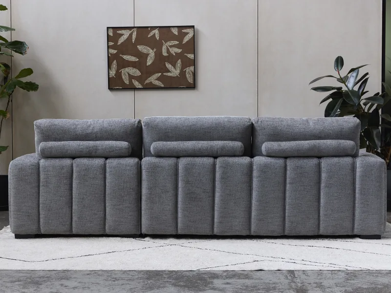 Siesta Sofa Bed | Grey | Left Chaise
