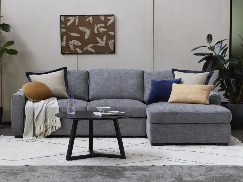 Siesta Sofa Bed | Grey | Right Chaise