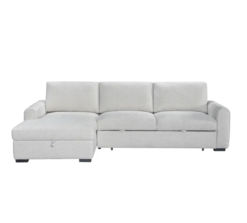 Siesta Sofa Bed with Storage | Beige | Left Chaise