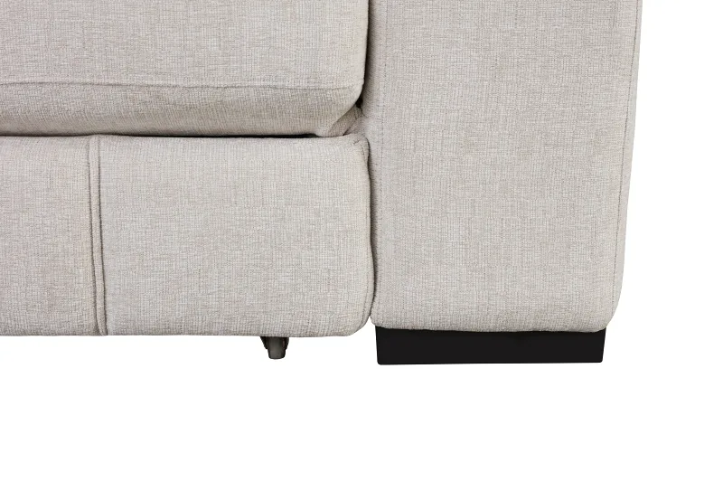 Sonna Beige Sofa with Pull-out Trundle and Storage | Left Chaise