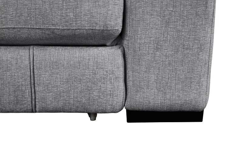Sonna Grey Sofa with Pull-out Trundle and Storage | Left Chaise