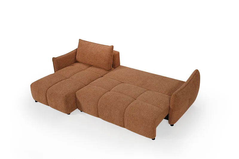 Sunday Sofa Bed | Coral Orange
