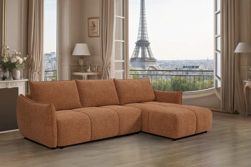Sunday Sofa Bed | Coral Orange