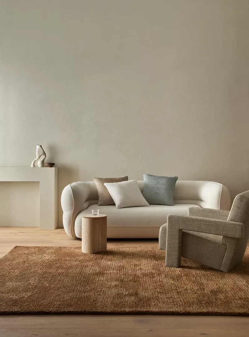 Tempo Oatmeal Cushion | 50cm x 50cm