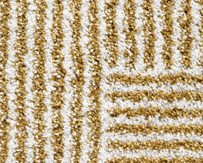 Tyric Pattern Area Rug | Mustard
