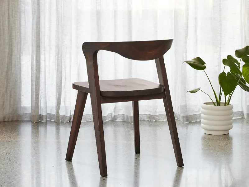 Casa Hardwood Dining Chair | Arabica Walnut