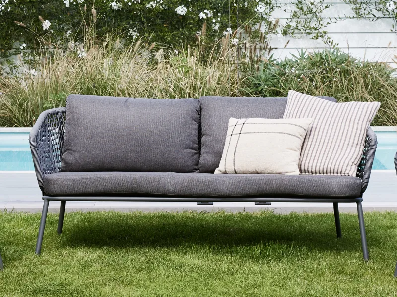 Eagle 3PCE Recycled Wicker Outdoor Lounge Set