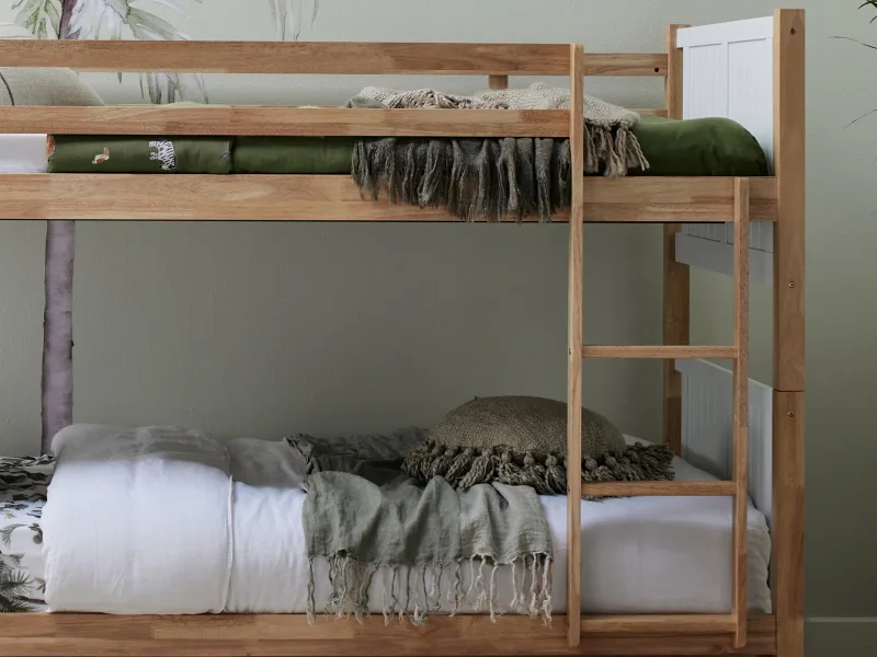 Myer King Single Bunk Bed | Hardwood Frame