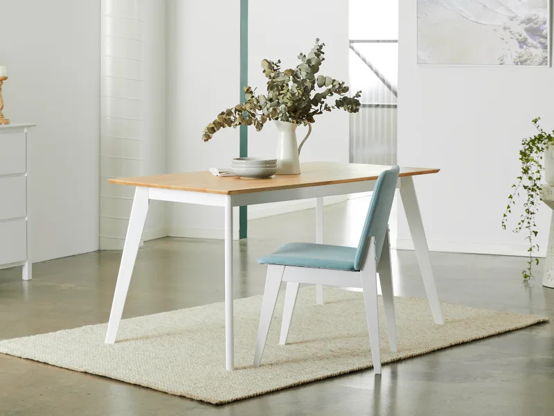 Finn Dining Table | Natural Hardwood