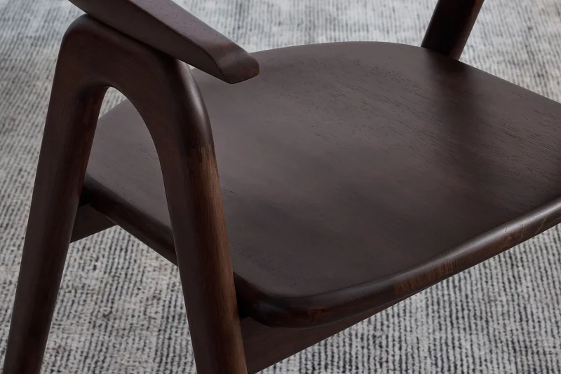 Manor Hardwood Dining Chair | Arabica Walnut